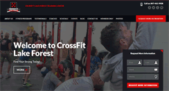 Desktop Screenshot of crossfitlakeforest.com